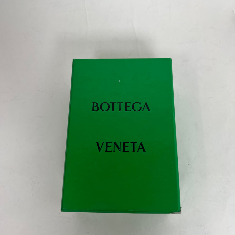 Bottega Veneta Navy/Orange Bi-Fold Wallet