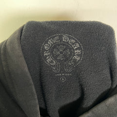 Chrome Hearts Black Vertical Logo Hoodie Size L