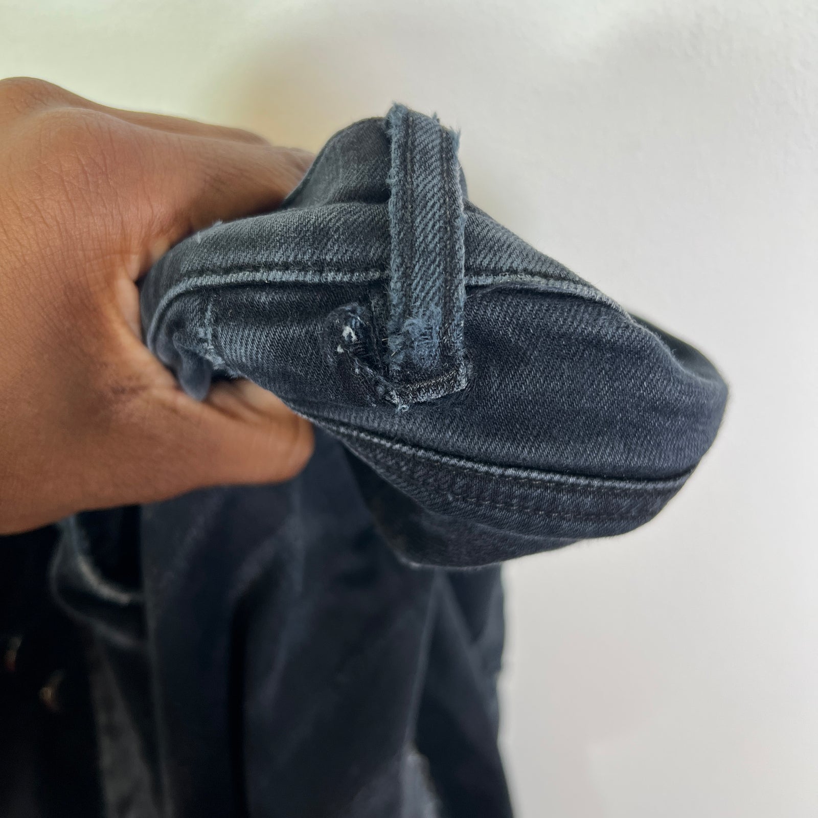 Amiri Black Iridescent Patch MX1 Jeans