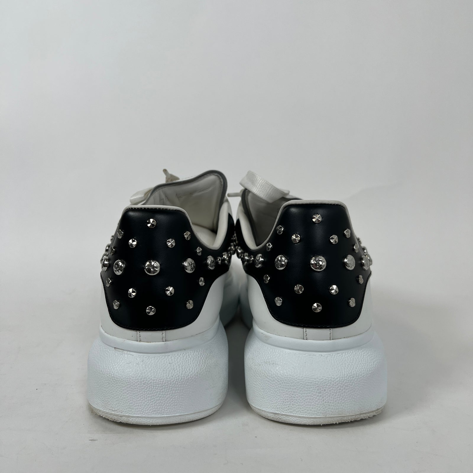Alexander Mcqueen Stud B/W Sneaker Size 9