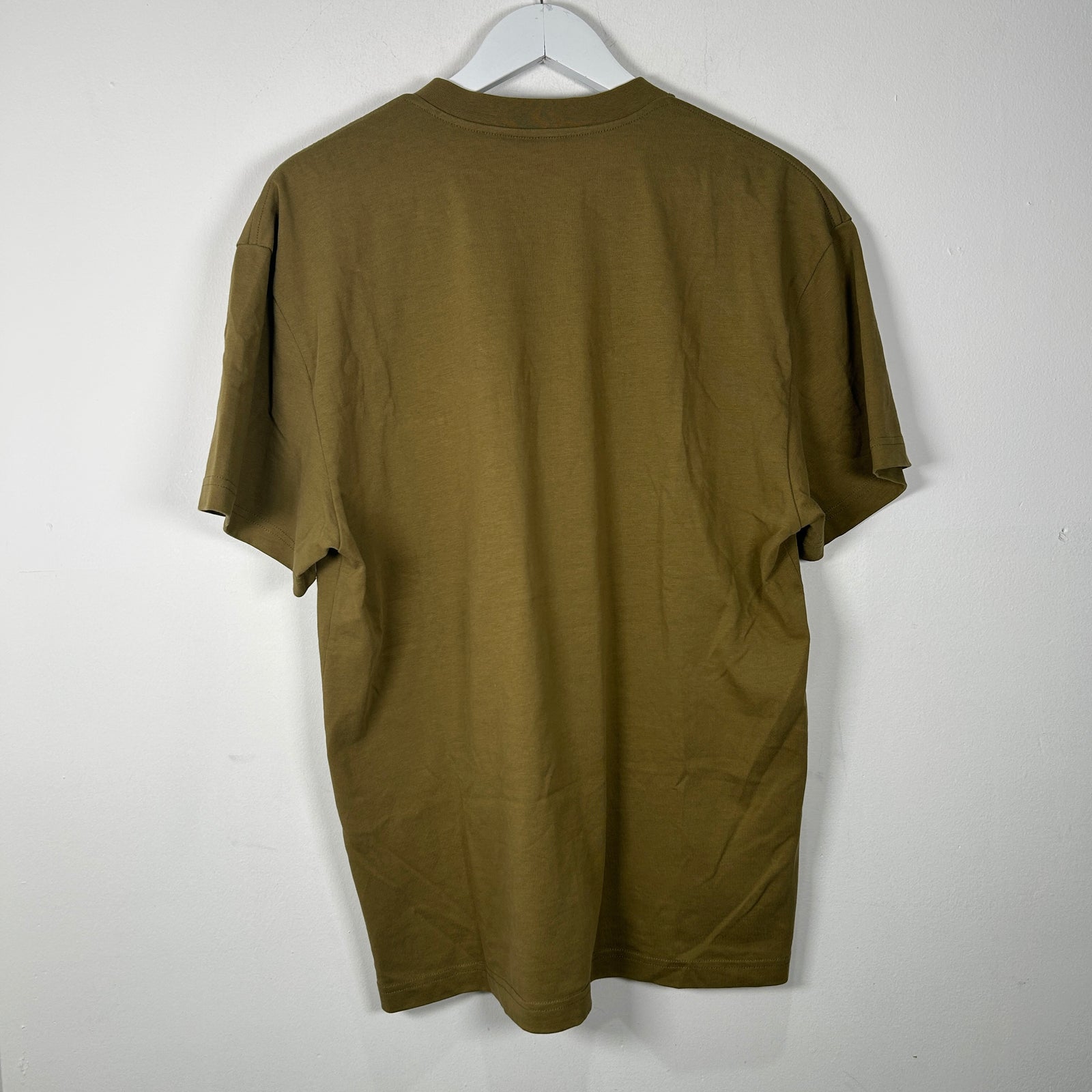 YProject Olive Zipper Collar T-Shirt Size M