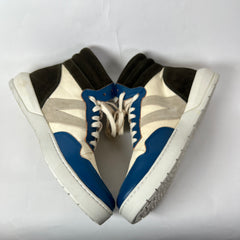 Visvim Blue/Brown Chamberlain Hi-Top Sneaker Size 12
