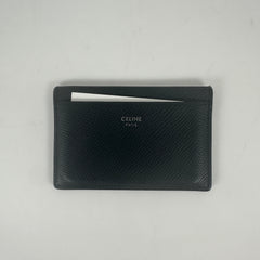 Celine Navy Leather Cardholder
