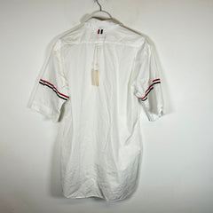 Thom Browne White Stripe Button-Up Shirt Size 5