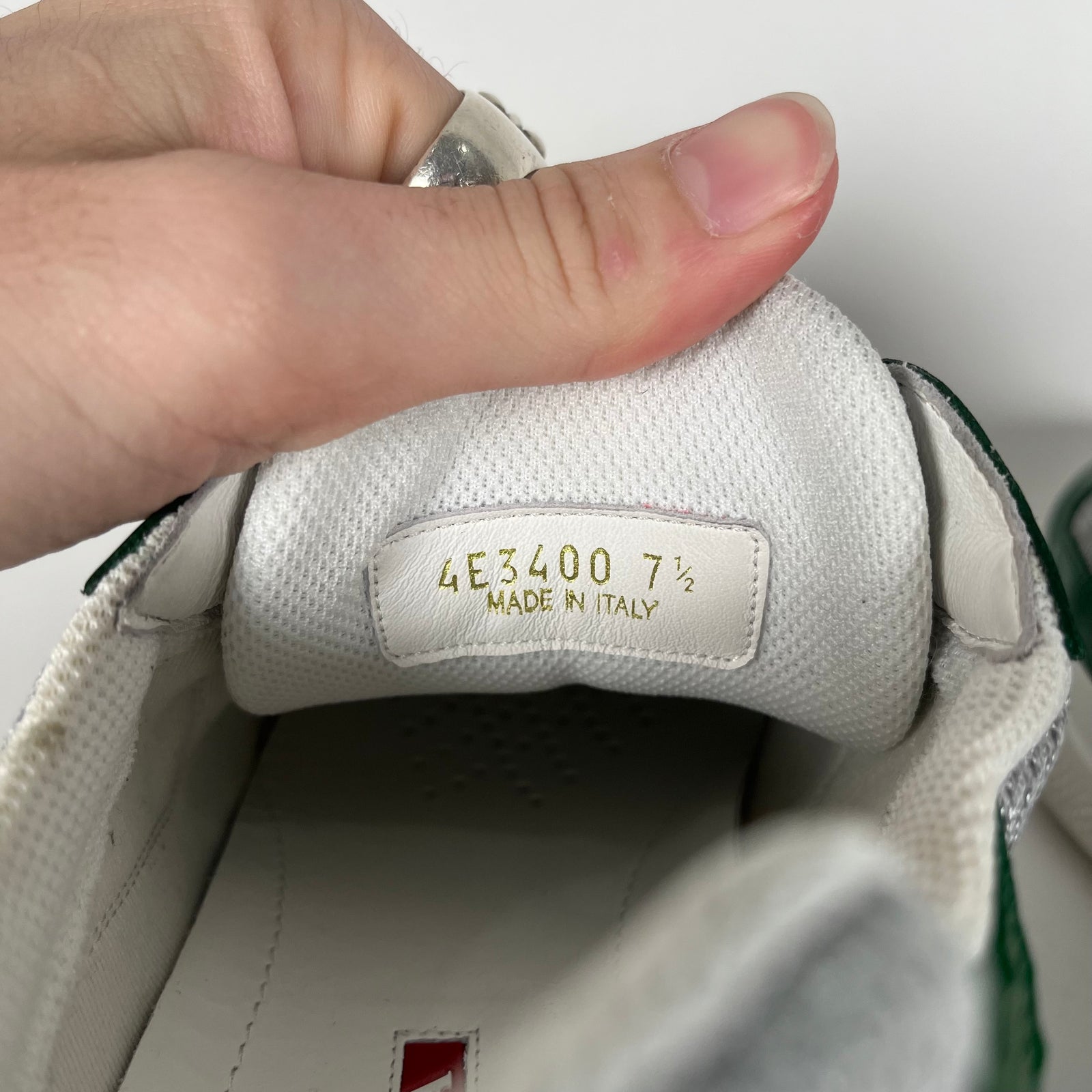 Prada Green Cups Size 7.5