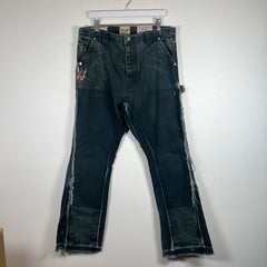 Gallery Dept Navy Painted LA Flare Carpenter Pants Size 35
