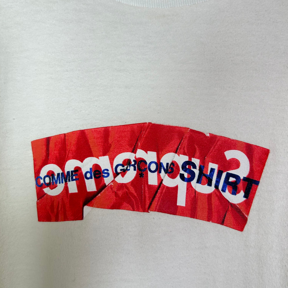 Supreme x Comme Des Garcons SHIRT Box Logo T-Shirt