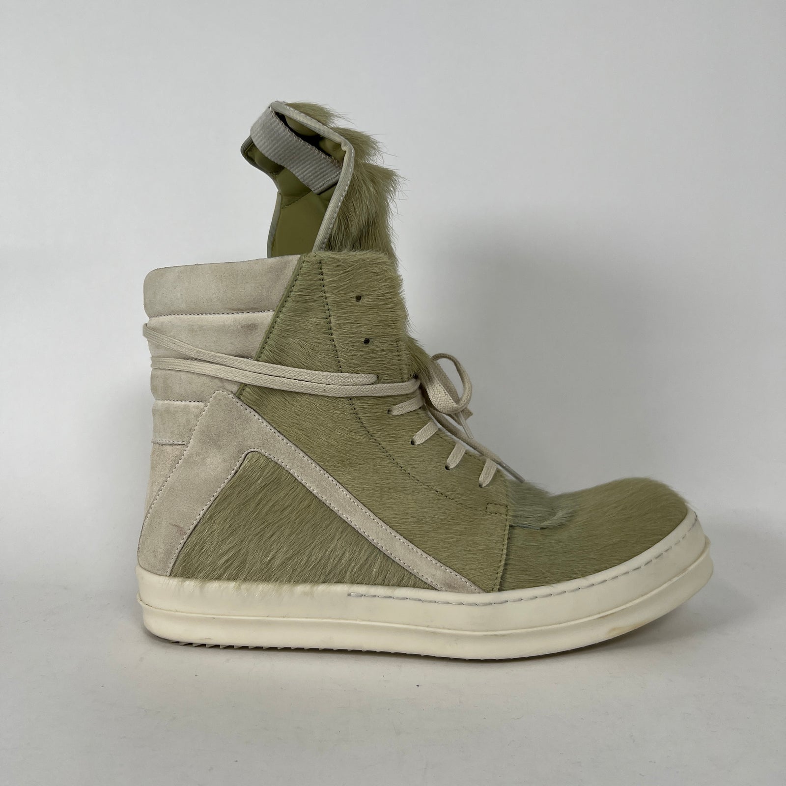 Rick Owens Acid Ponyhair Geobasket Size 45