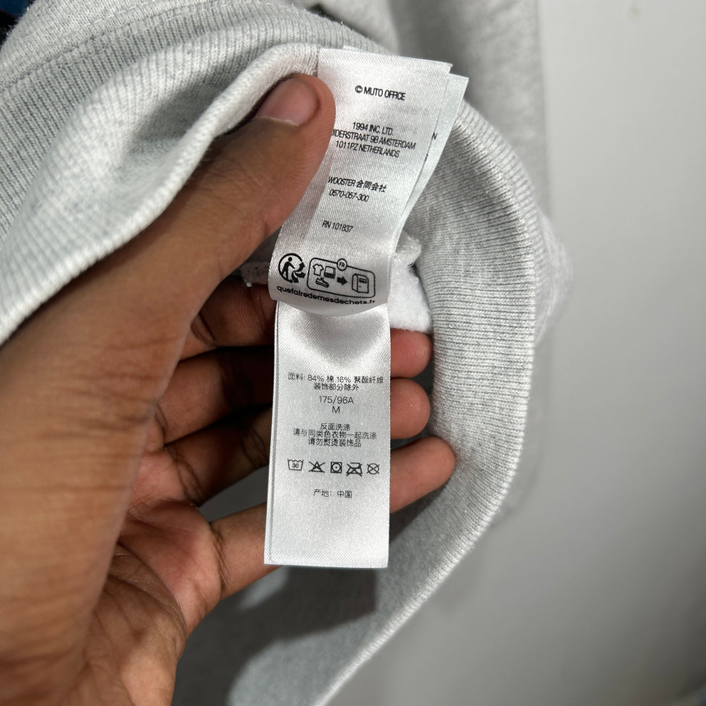 Supreme Muta Zip Up Grey Hoodie Size M