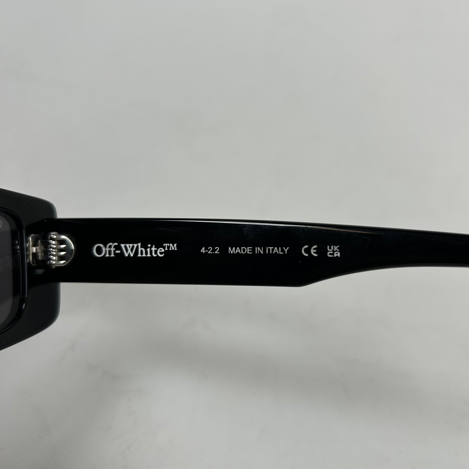 Off-White Black Square Frame Sunglasses