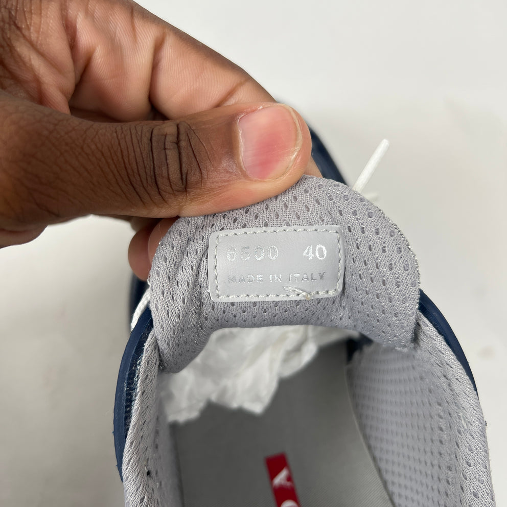 Prada Navy Rubber Cups Size 40