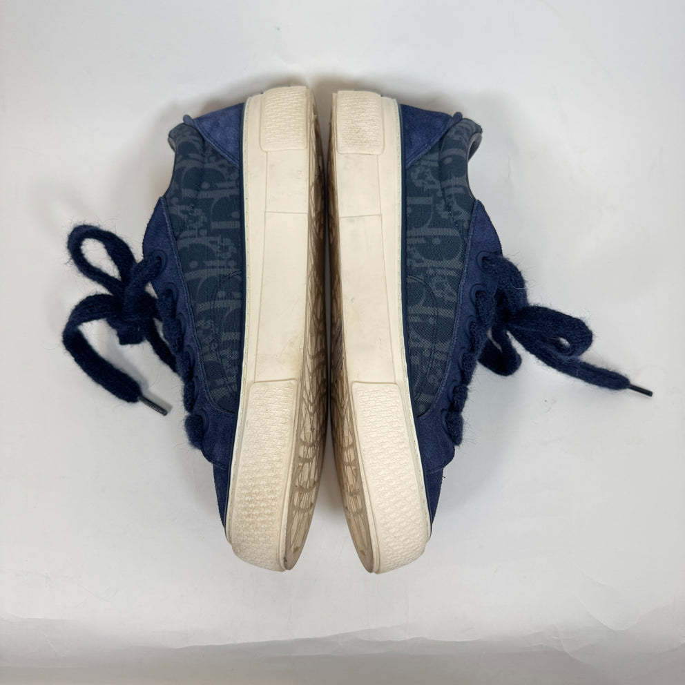 Dior x Denim Tears Navy Oblique B33 Sneaker Size 42