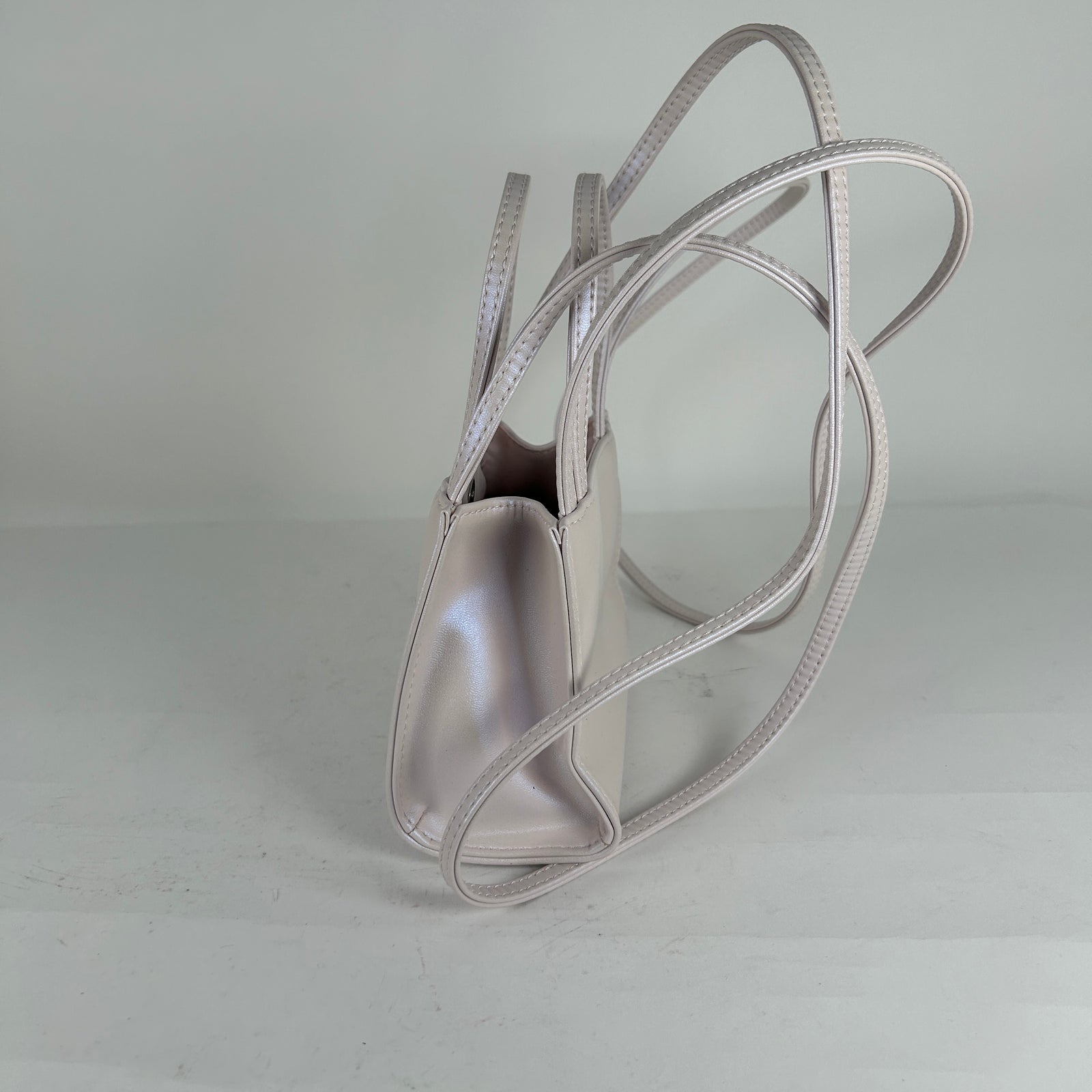 Telfar Metallic Pink Small Bag