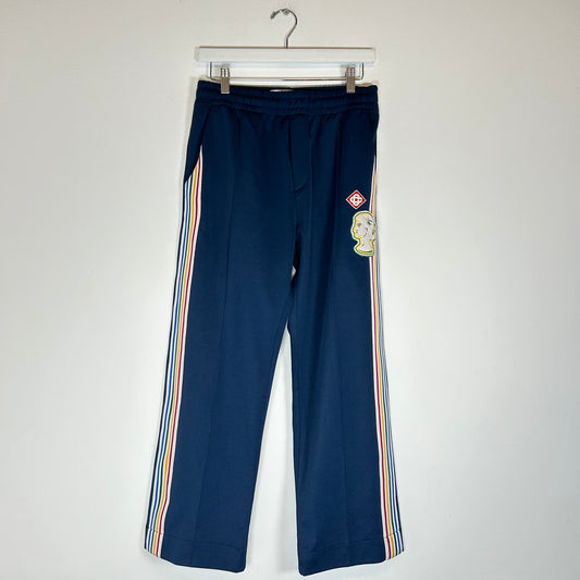 Casablanca Navy Patch Track Pants Size S