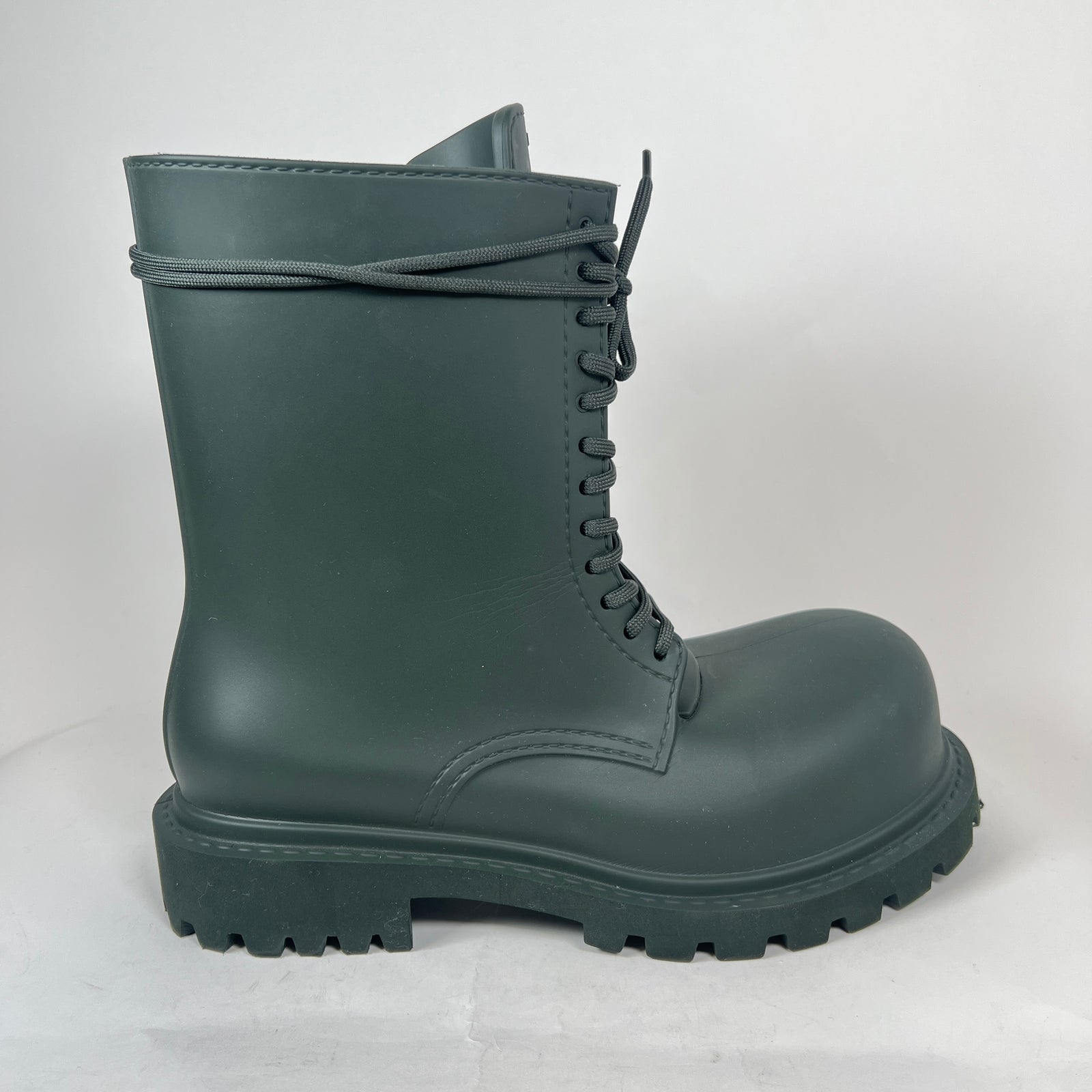 Balenciaga Dark Khaki Steroid Boot Size 43