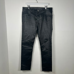 Rick Owens SS24 Lido Waxed Jeans Size 36