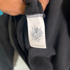 Sp5der Rhinestone Web Logo Hoodie