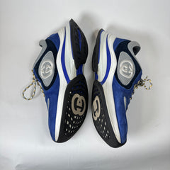 Gucci Blue Run Lace Up Sneaker Size GG 9.5