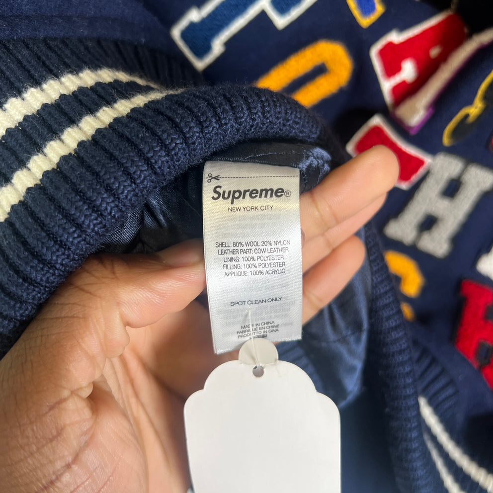 Supreme SS25 Praises Varsity Jacket