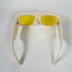 Gucci Ivory GG Monogram Acetate Sunglasses