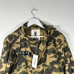 Bape Military Mod M-51 Long Jacket Size S