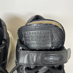 Maison Margiela Black/Gold Retro Fit Sneaker Size 43