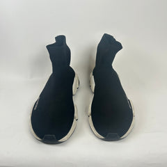 Balenciaga Black/White Speed Trainer 2.0 Size 44