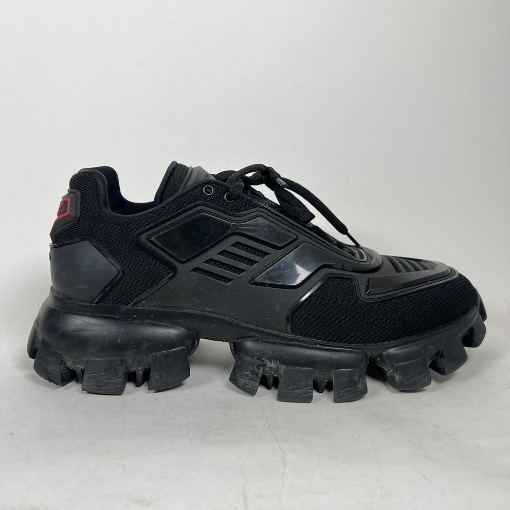 Prada Black Cloudbust Thunder Sneaker Size 10