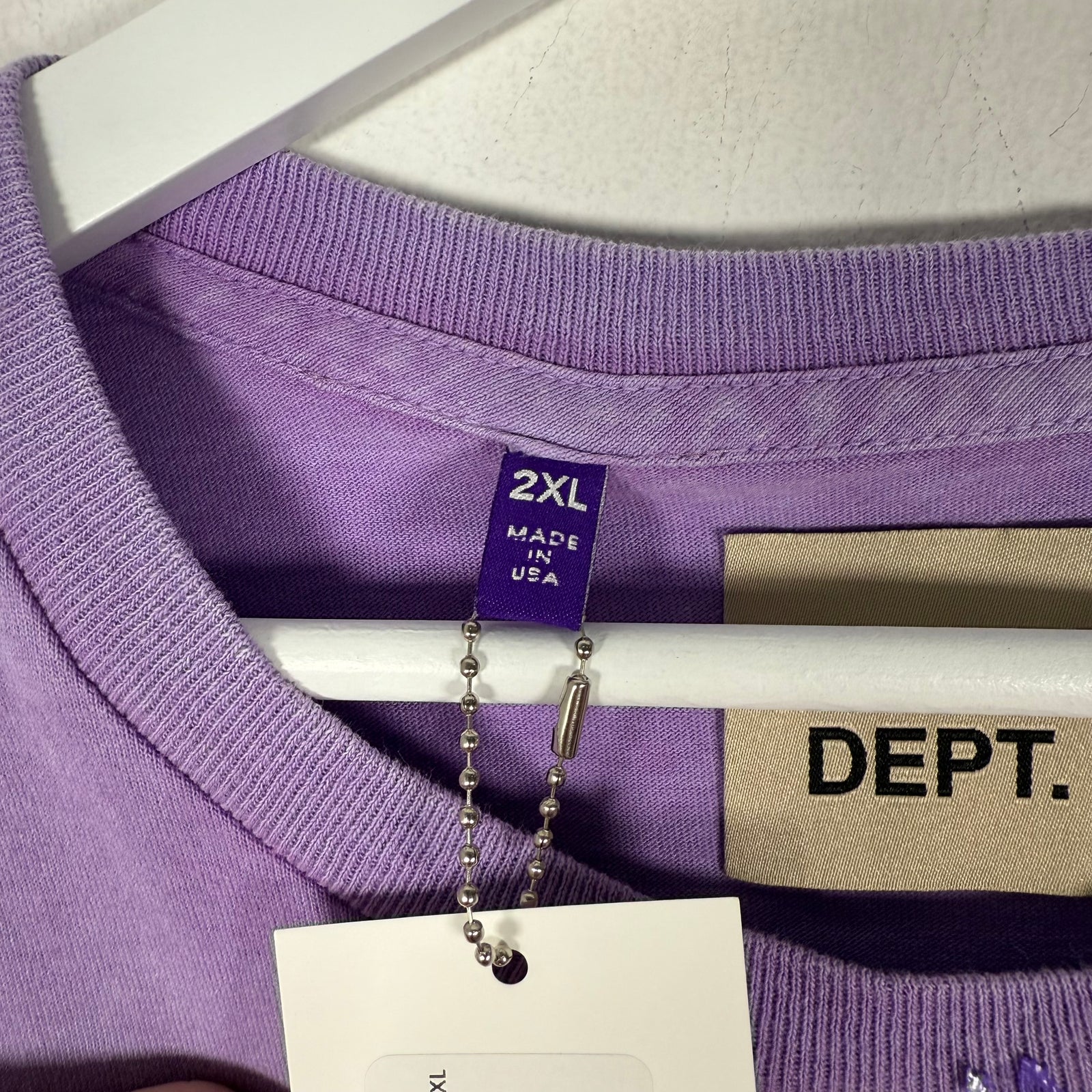 Gallery Dept. Purple Pocket Logo Size XXL