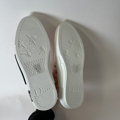Dior B23 Orange Oblique High Top Sneakers Size 43