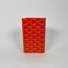 Goyard Orange Passport Holder