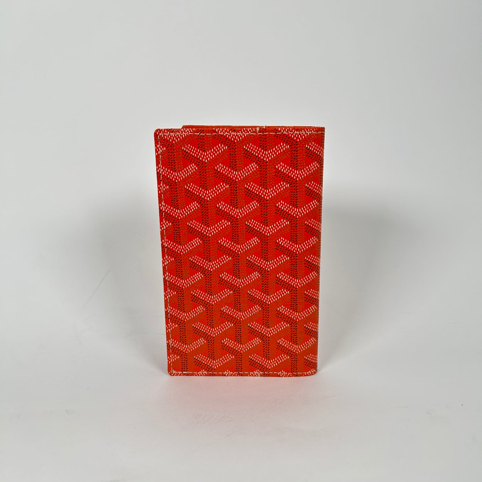 Goyard Orange Passport Holder