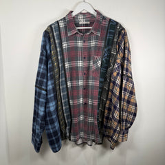Needles Zipper Rebuild Flannel Size XL
