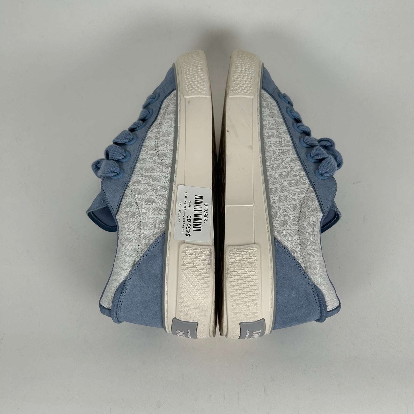 Dior Blue B33 Tennis Sneaker Size 10