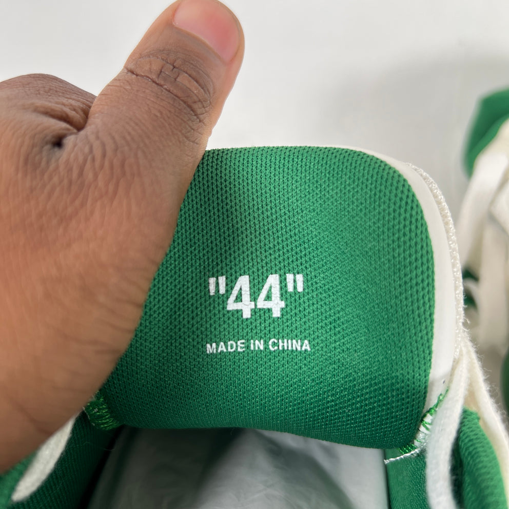 Off White Green/White Out The Office Sneakers Size 11