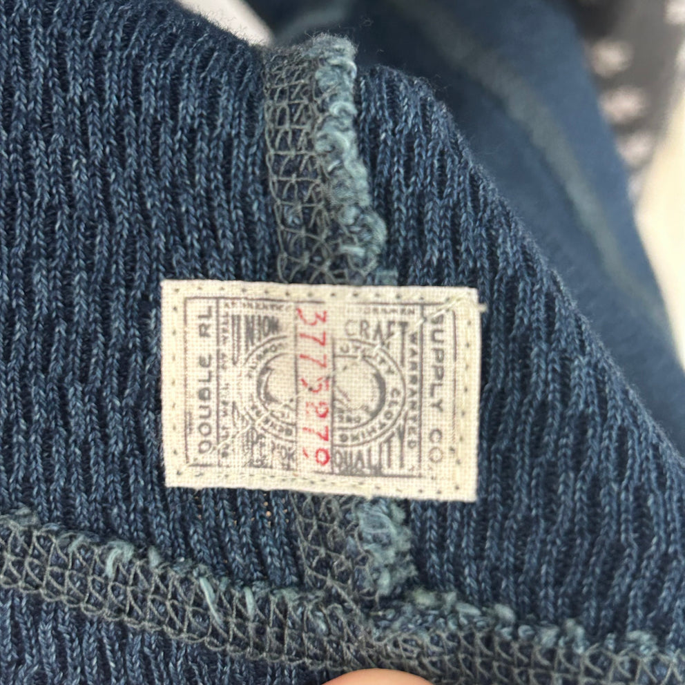 RRL Navy Thermal Shirt Size M