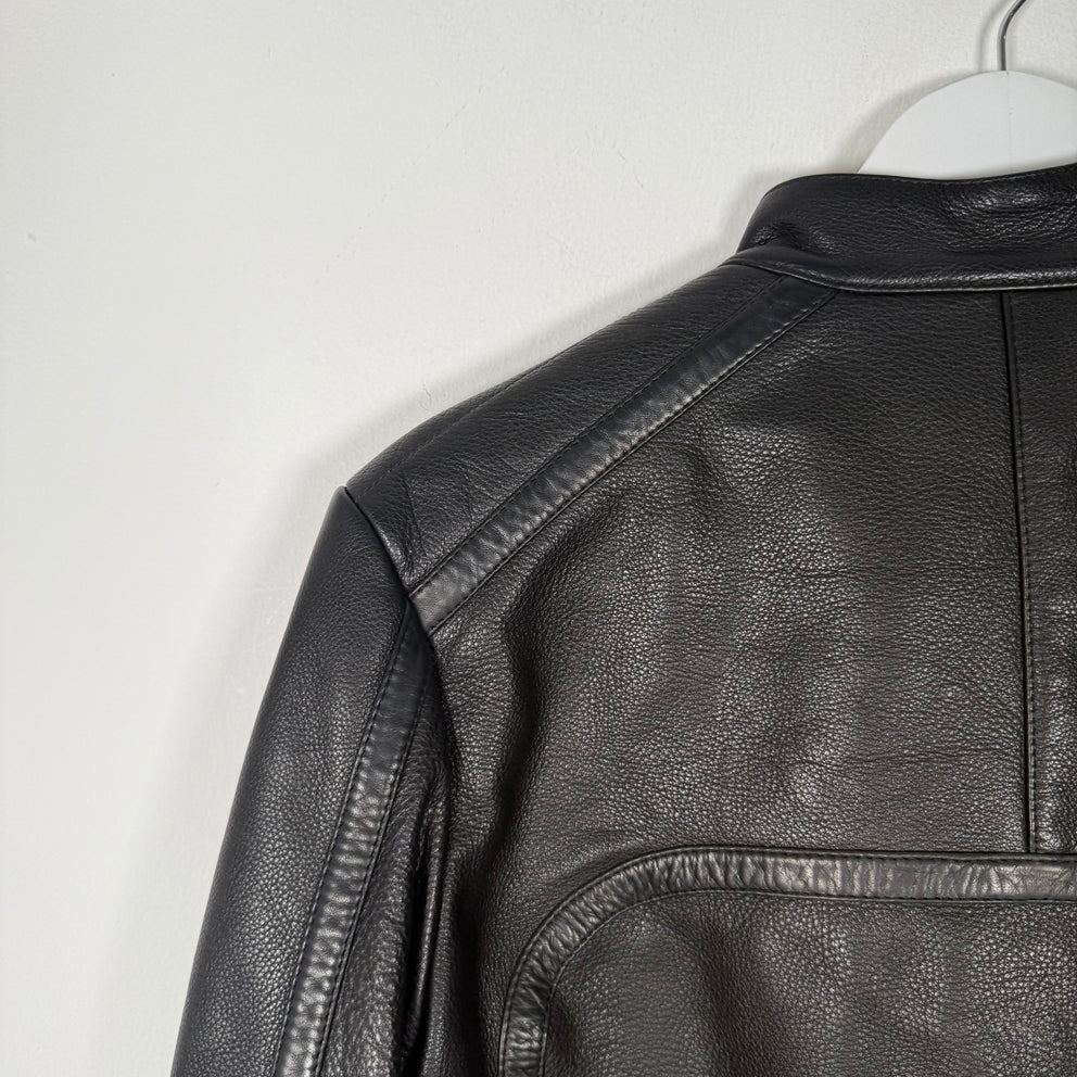 Balenciaga AW13 Cropped Biker Jacket Size S