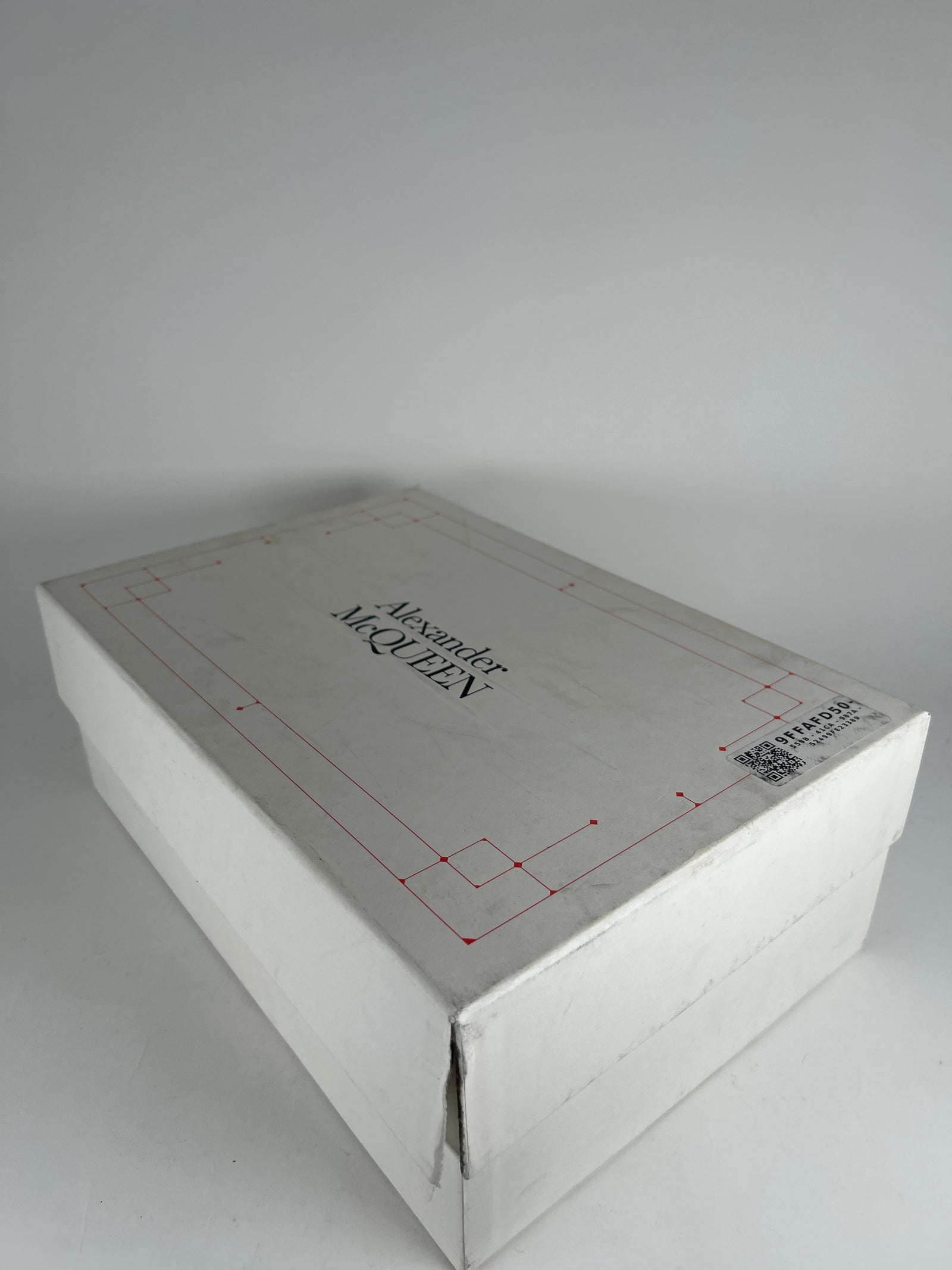 Alexander Mcqueen Black/White Low-Top Sneaker Size 12