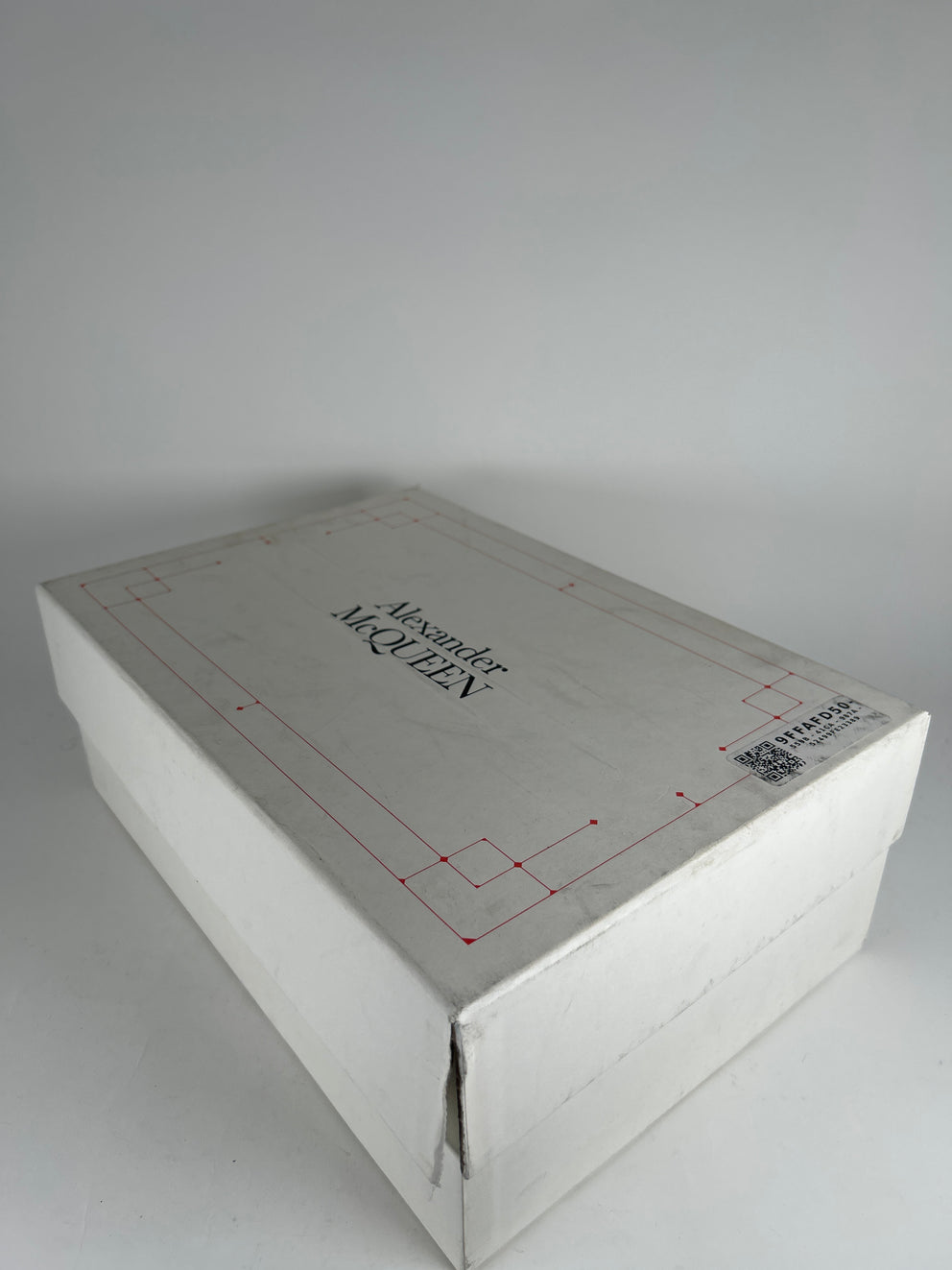 Alexander Mcqueen Black/White Low-Top Sneaker Size 12