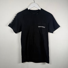 Chrome Triple Black Crosses Graphic T-Shirt Size XS