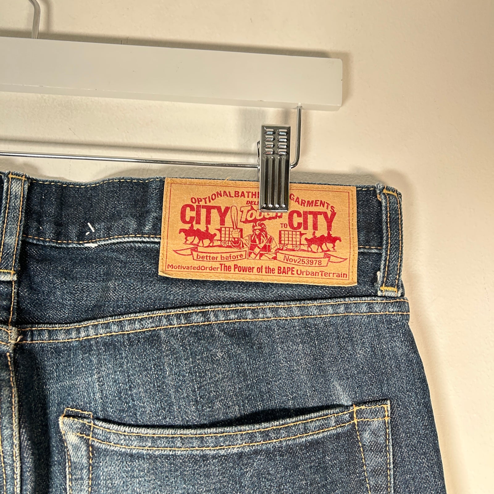 Bape Star Graphic Jeans Size M