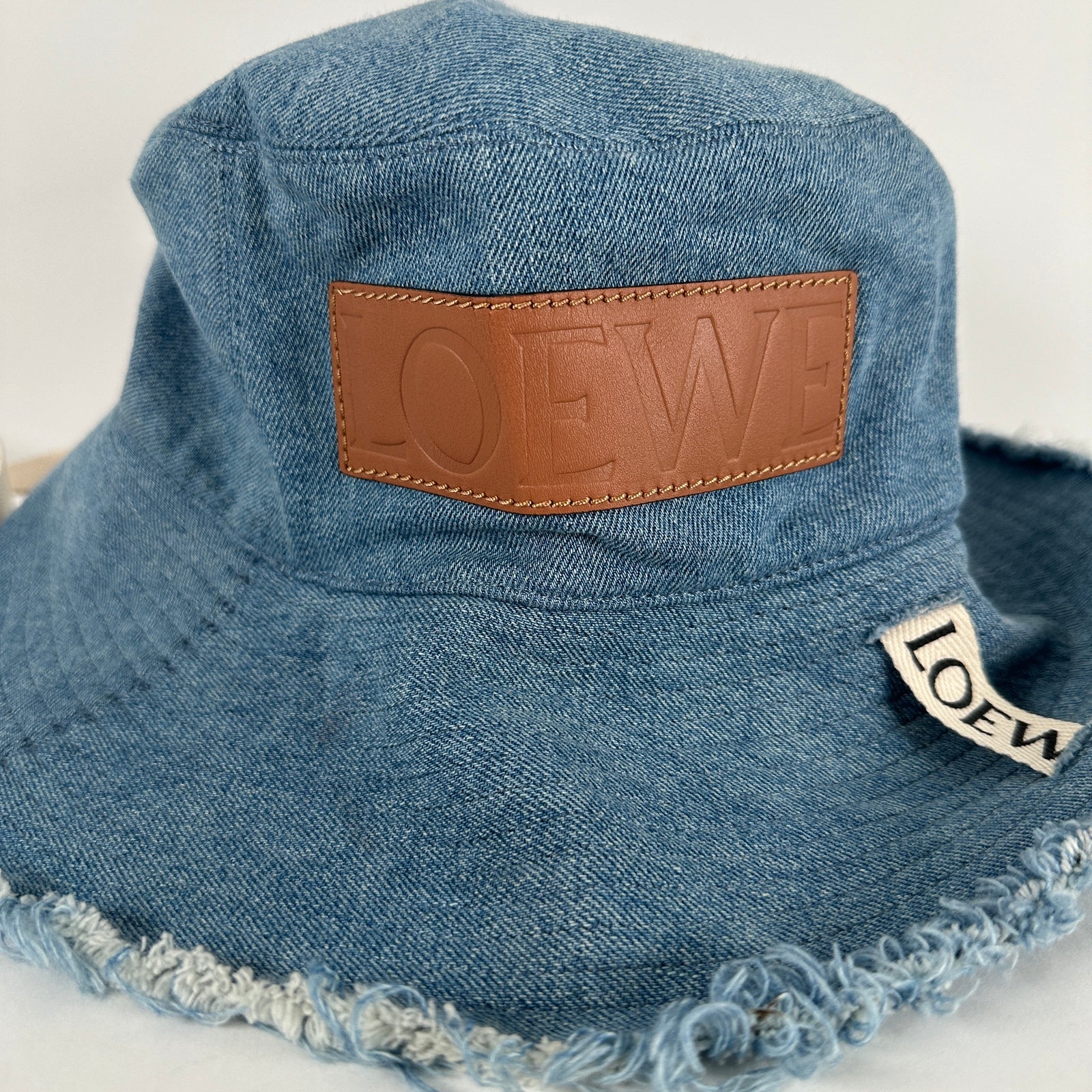 Loewe Denim Fisherman Bucket Hat