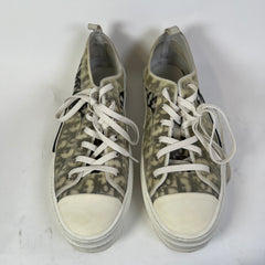 Dior B23 Black/White Oblique Low-Top Sneaker Size 51