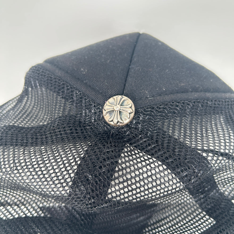 Chrome Hearts Black Las Vegas Trucker Hat