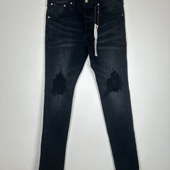 Purple Black Jeans Size 34