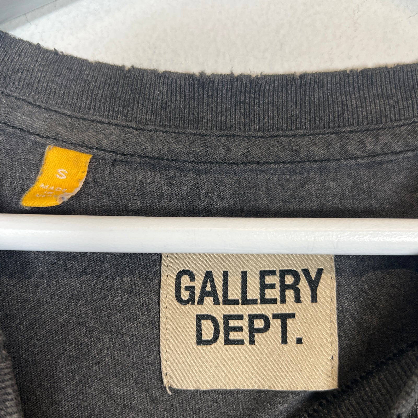Gallery Dept Black Corona Virus T-shirt Size S