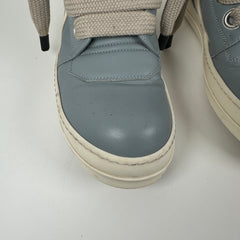 Rick Owens Jumbo Lace Geobasket Pale Blue Size 9