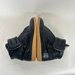 Maison Margiela Black Python Leather Futures High Size 41