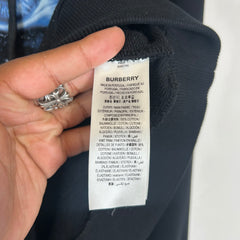Burberry Black Shark Print Hoodie Size S