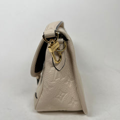 Louis Vuitton Cream Monogram Empreinte Diane NM Handbag